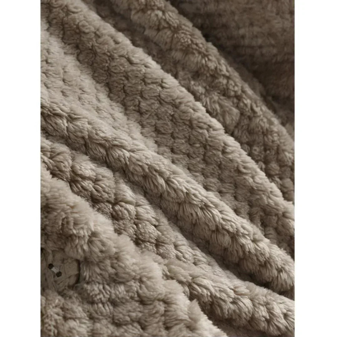 Dana™ - Ribbed Hooded Wrap.