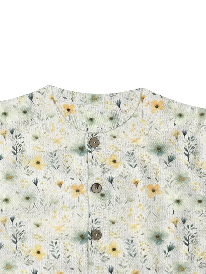 Anna - Floral Knit Cardigan