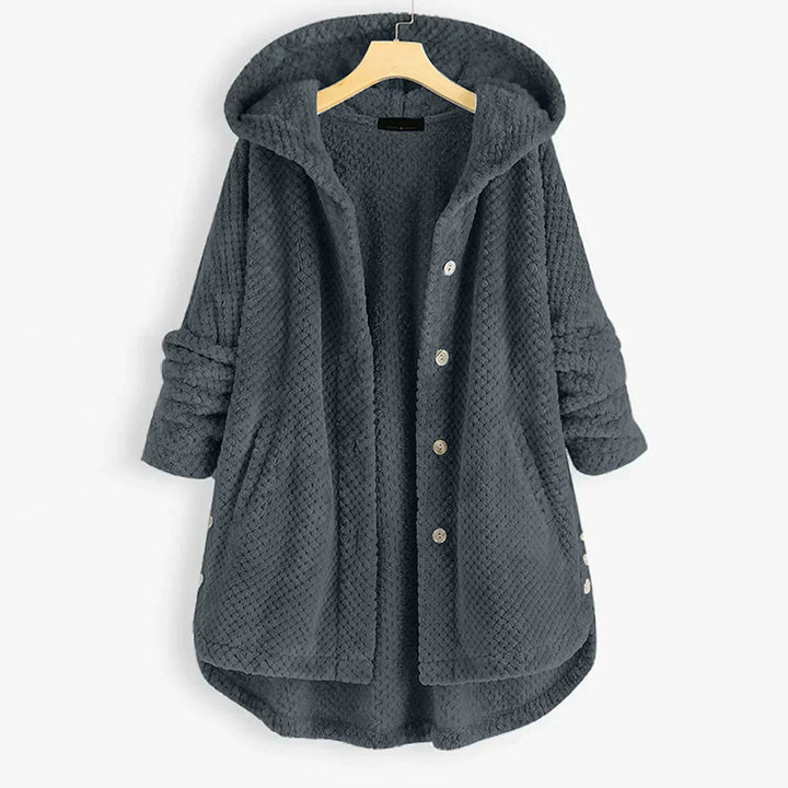Dana™ - Ribbed Hooded Wrap.