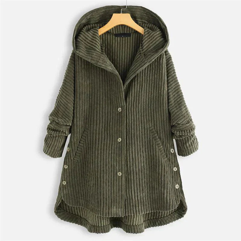 Dana™ - Ribbed Hooded Wrap.