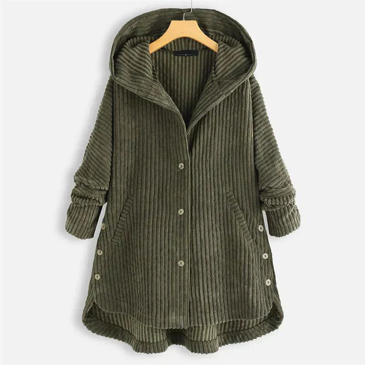 Dana™ - Ribbed Hooded Wrap.